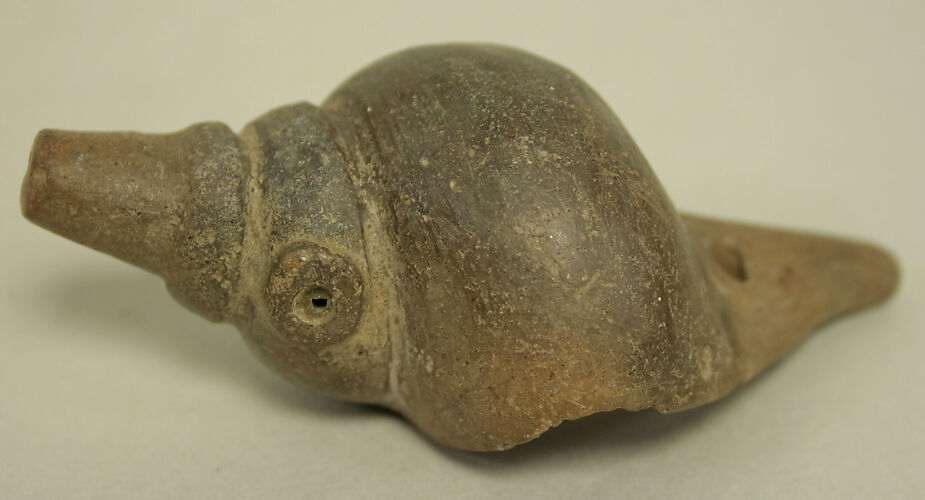 Ceramic Whistle in the Form of a Shell