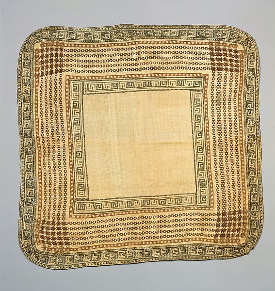 Jaki-ed (dress mat), Marshall Islands artist, Pandanus leaves, hibiscus fiber, Marshallese
