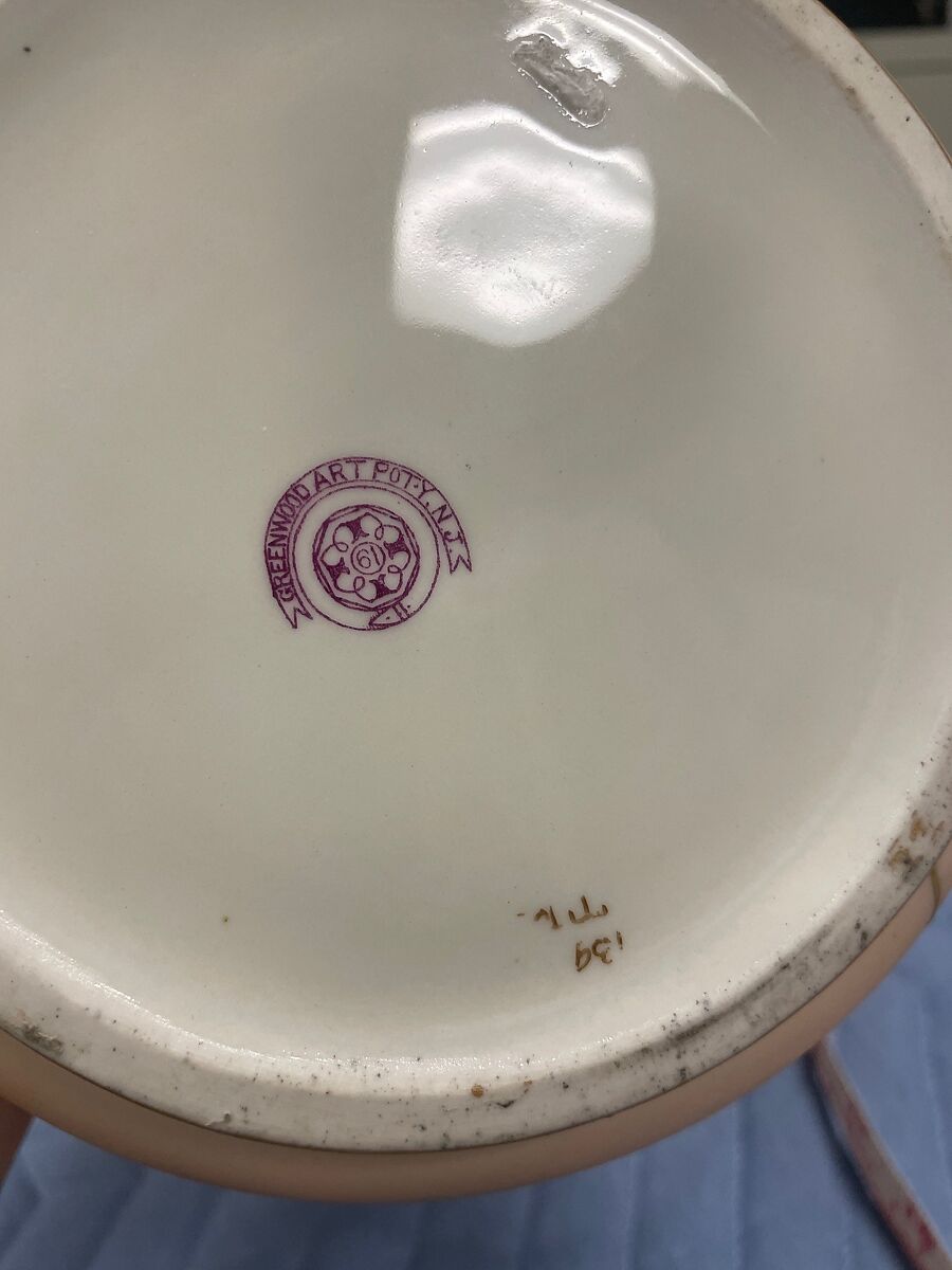 Ewer, Greenwood Pottery Company (American, Trenton, New Jersey, 1861–1933), Porcelain, American