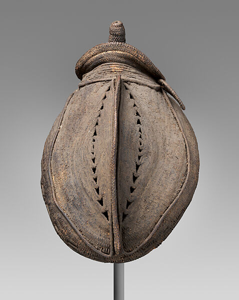 Mask, Fiber, paint, Arapesh people