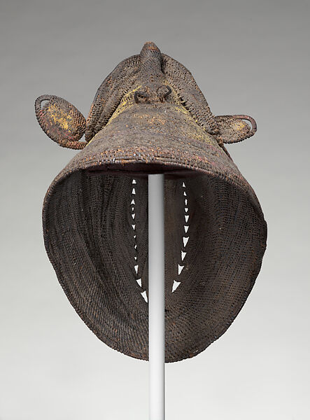 Mask, Fiber, paint, Arapesh people