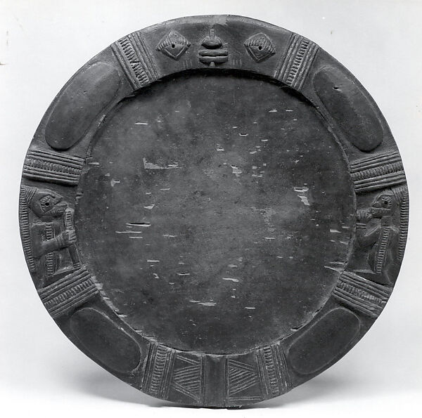 Ifa Divination Tray (Opon Ifa), Wood, Yoruba peoples 