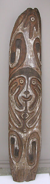 Spirit Board (Gope), Wood, paint, Wapo 