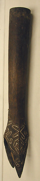 Drum (Gama [?]), Wood, paint, Papua New Guinea (?) 