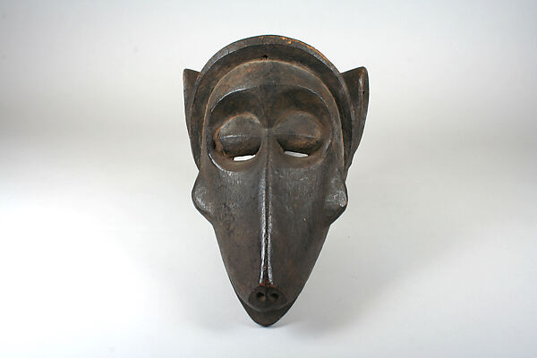 Monkey Mask, Wood, Baule peoples