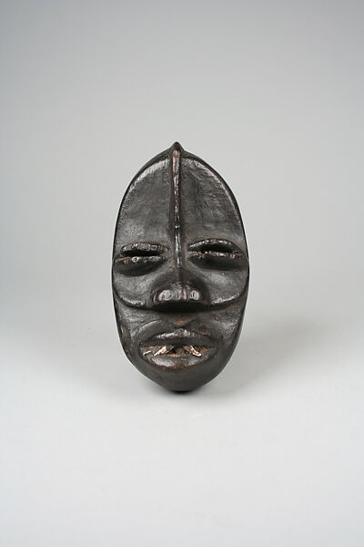 Miniature Mask, Wood, metal, Guere peoples 