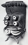 Face mask, Dan artist, Wood, fur, ceramic, cloth, iron, cane, fiber, seeds, adhesive, pigment, Dan peoples