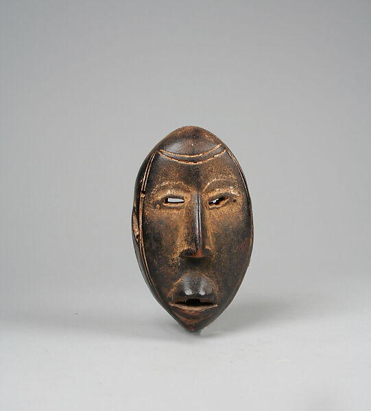 Miniature Mask, Wood, pigment, Dan peoples 