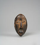 Miniature Mask, Dan artist, Wood, pigment, Dan peoples