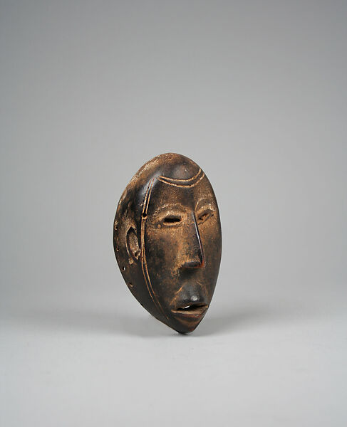 Miniature Mask, Wood, pigment, Dan peoples