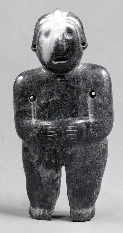 Standing Figure, Stone, Colima 