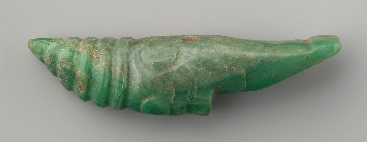 Shell Ornament, Jade, Maya 