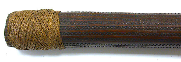 Club, Wood, fiber, Fijian