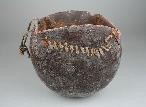 Vessel, Wood, hide, Turkana peoples