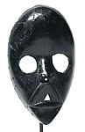 Gunyege face mask, Dan artist, Wood, metal, Dan peoples