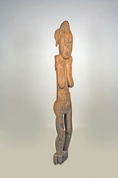 Female Figure, Wood, Senufo peoples, Jimini group 