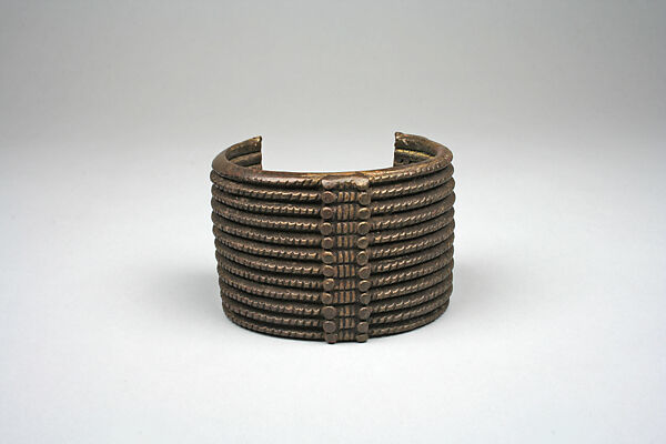 Bracelet, Brass, Côte d'Ivoire