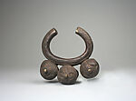 Anklet, Dan artist, Brass, Dan peoples