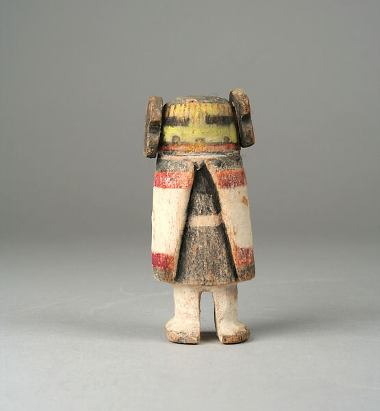 Katsina (Hemis Mana), Wood, paint, Hopi 