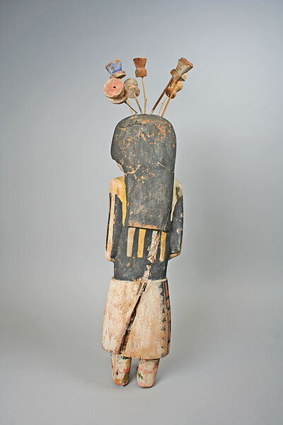 Katsina (Lenang or Lenya), Wood, paint, Hopi