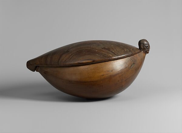 Lidded Bowl (Kotue), Wood, Marquesan (Enata) people 