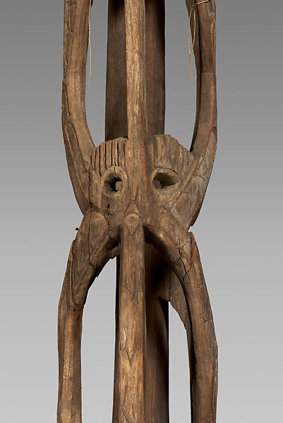 Mbitoro (ancestor pole), Kamoro artist, Wood, paint, Kamoro (Mimika)