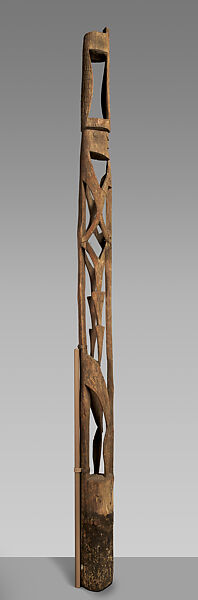 Mbitoro (ancestor pole), Kamoro artist, Wood, paint, Kamoro (Mimika)