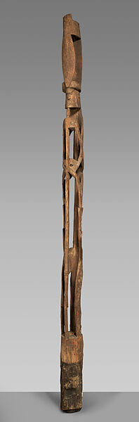 Ancestor Pole (Mbitoro), Wood, paint, Kamoro (Mimika) 