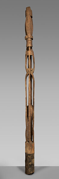 Mbitoro (ancestor pole), Kamoro artist, Wood, paint, Kamoro (Mimika)
