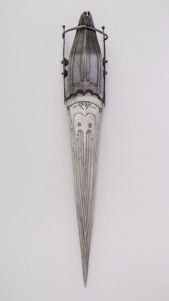 Dagger (Katar), Steel, South Indian, Vijayanagara 