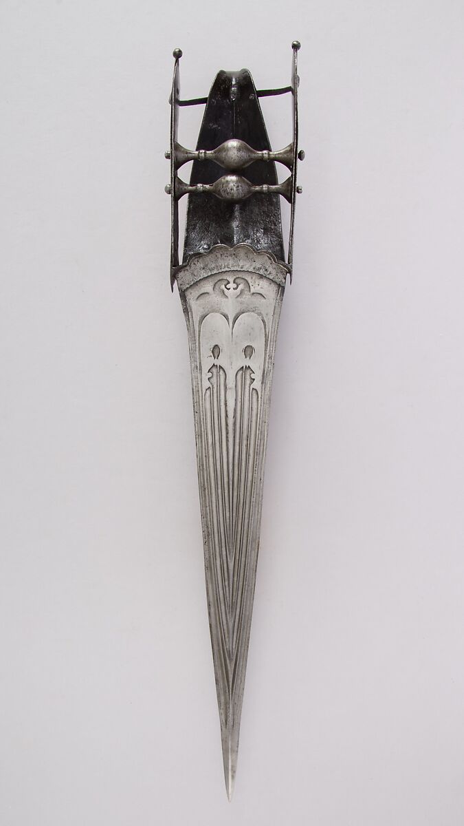 Dagger (Katar), Steel, South Indian, Vijayanagara