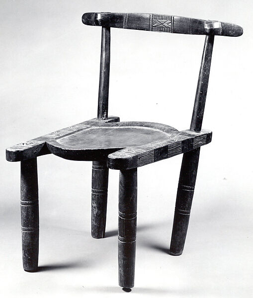 Chair, Wood, metal, Senufo peoples 