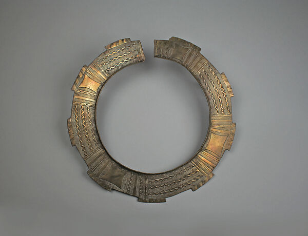 Collar, Brass, Teke peoples 