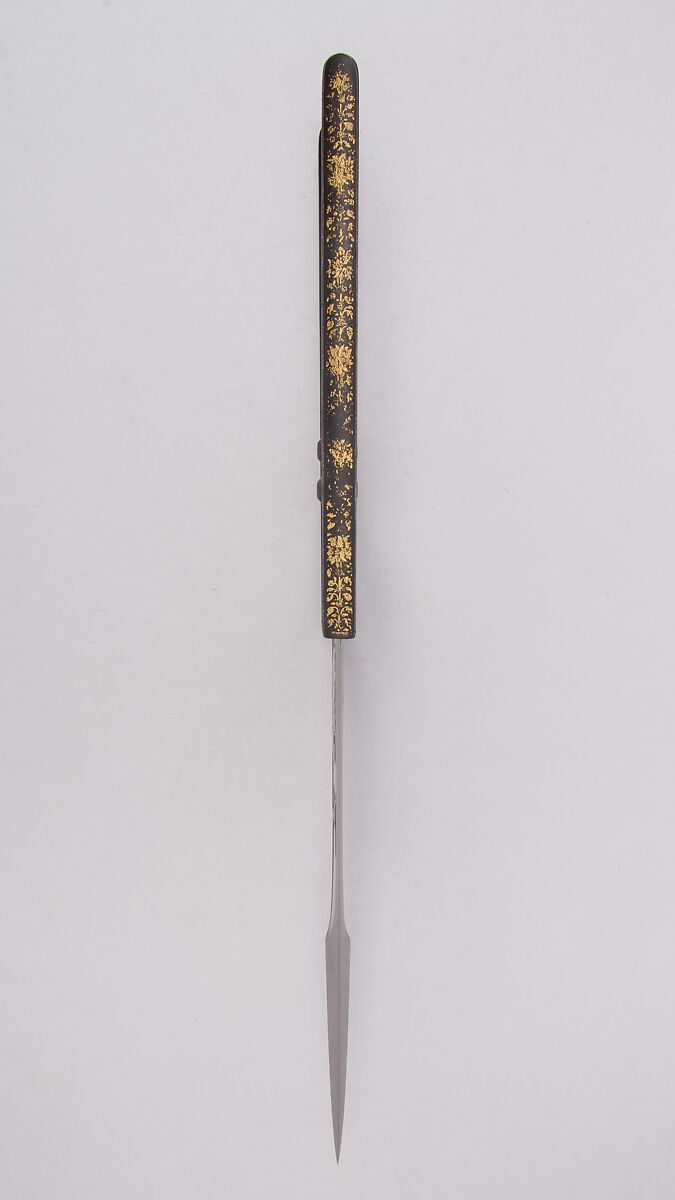 Dagger (Katar), Steel, gold, Indian