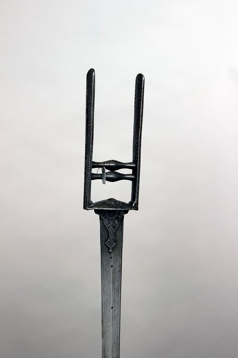 Dagger (Katar), Steel, Indian; blade, European