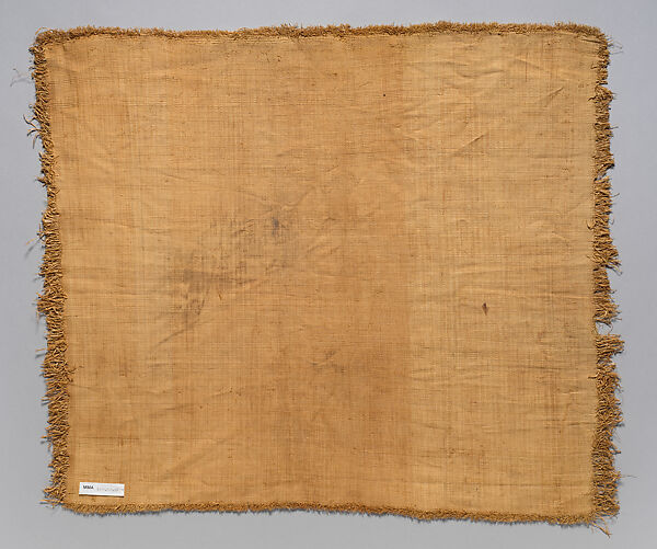 Unfinished Panel Fragment, Raffia palm fiber, Democratic Republic of Congo