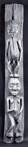 Architectural Element: Couple, Wood, Cameroon 