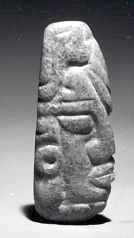 Head Pendant, Stone, Maya 