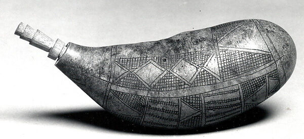Vessel, Calabash, wood, Kamba peoples