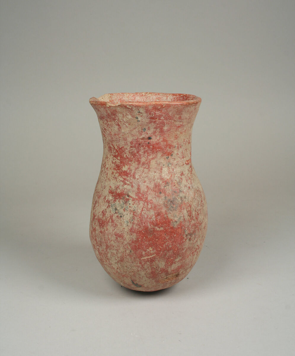 Vessel, Terracotta, slip, Middle Niger civilization 