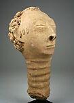 Mma (commemorative portrait), Akan artist, Terracotta, slip, Akan peoples