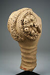 Mma (commemorative portrait), Akan artist, Terracotta, slip, Akan peoples