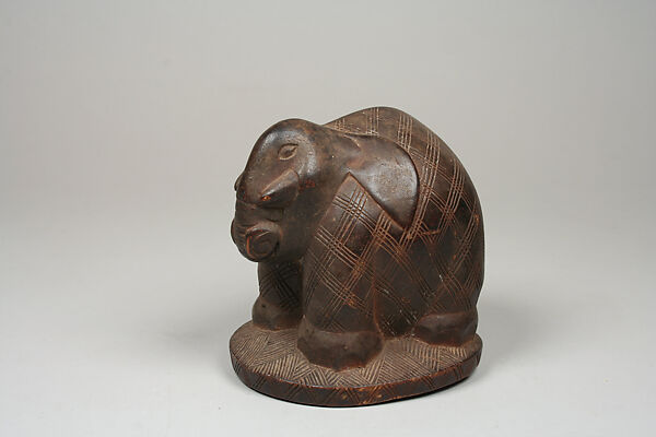 Elephant Figure, Wood, Baule peoples
