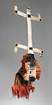 Imina kanaga (kanaga masquerade vest), Dogon artist, Cotton, dye, cowrie shells, plastic, glass, metal, Dogon peoples