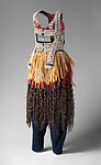 Imina kanaga (kanaga masquerade vest), Dogon artist, Cotton, dye, cowrie shells, plastic, glass, metal, Dogon peoples