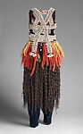 Imina kanaga (kanaga masquerade vest), Dogon artist, Cotton, dye, cowrie shells, plastic, glass, metal, Dogon peoples