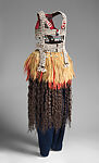 Imina kanaga (kanaga masquerade vest), Dogon artist, Cotton, dye, cowrie shells, plastic, glass, metal, Dogon peoples