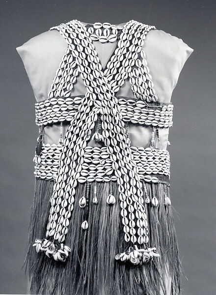 Imina kanaga (kanaga masquerade vest), Dogon artist, Cotton, cowrie shells, glass beads, plastic beads, Dogon peoples