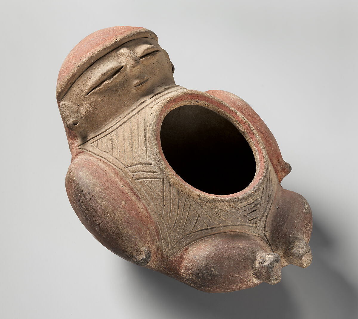 Figure Vessel, Ceramic, Chorrera 