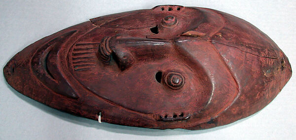 Mask, Wood, paint, Upper Ramu River region